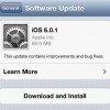 Apple iOS 6.0.1 Güncellemesi Yayınladı
