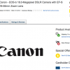 Canon EOS-b 18MP DSLR Özellikleri Belli Oldu
